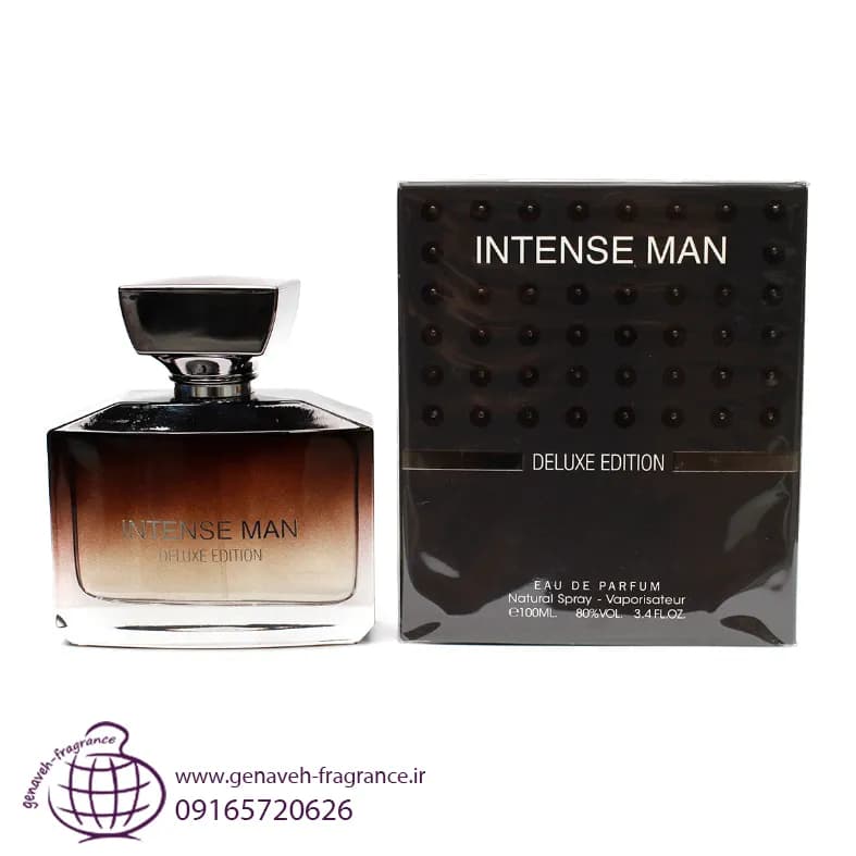 ادکلن فراگرنس ورد اینتنس من Intense Man رایحه ایفوریا حجم 100 میل