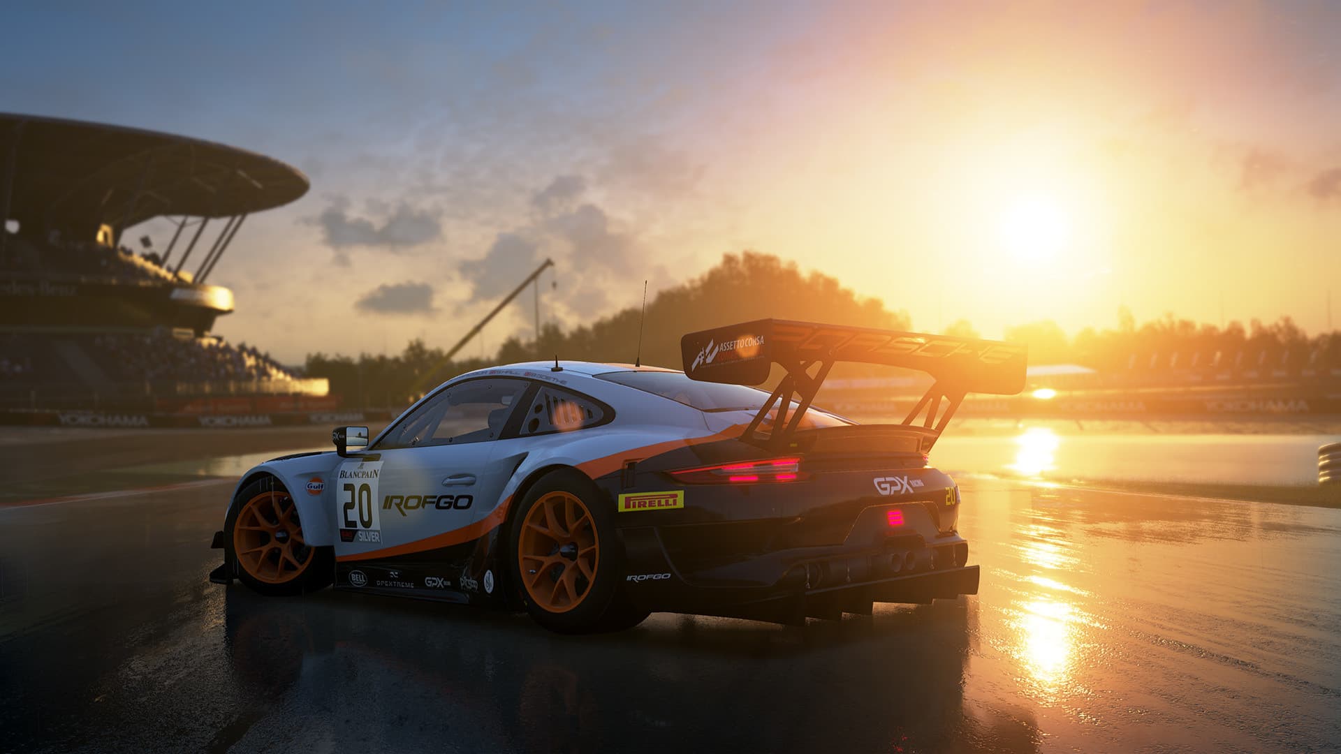 بازی کامپیوتر Assetto Corsa Competizione 2023 GT World Challenge شبیه ساز مسابقات رانندگی — تصویر ۲