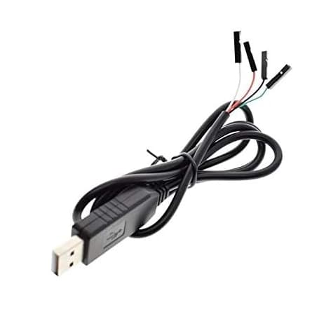 کابل مبدل USB به TTL با درایور PL2303 (مشکی)