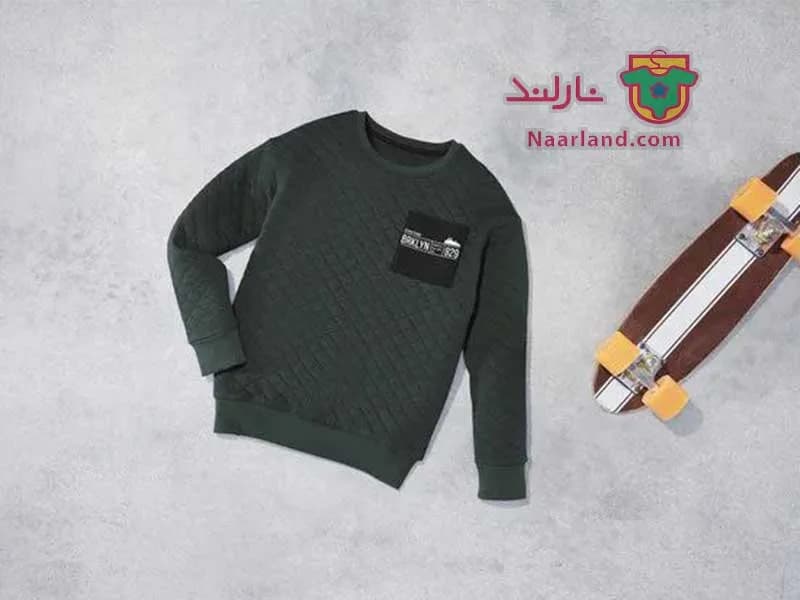 بلوز دورس Peppers آلمان سبز یشمی جلو جیب دار — تصویر ۳