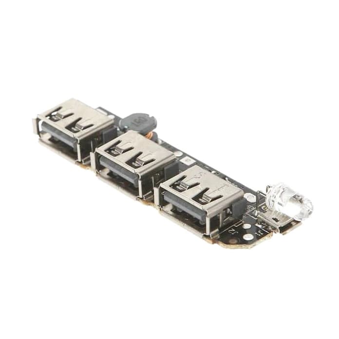 ماژول پاور بانک 2.1 آمپر با 3 خروجی USB مدل YN-957 — تصویر ۲