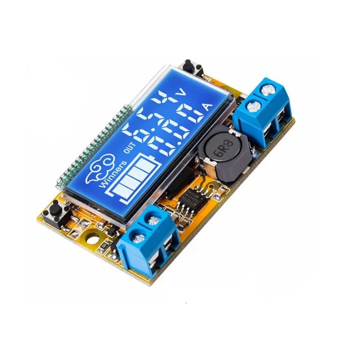 ماژول کاهنده 3 آمپر DC به DC مدل HW-601 دارای نمایشگر — تصویر ۲