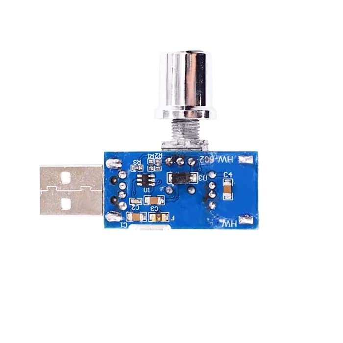 ماژول کنترل سرعت فن با ورودی و خروجی USB مدل HW-602 — تصویر ۳