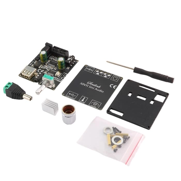 ماژول آمپلی فایر کلاس D توان 2×50 وات بلوتوث و USB دار مدل XY-C50L — تصویر ۴