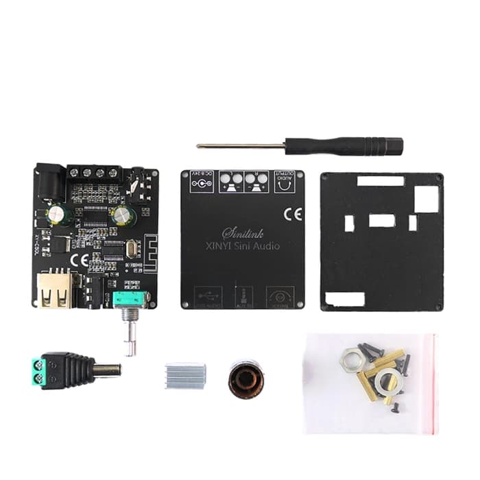 ماژول آمپلی فایر کلاس D توان 2×50 وات بلوتوث و USB دار مدل XY-C50L — تصویر ۲