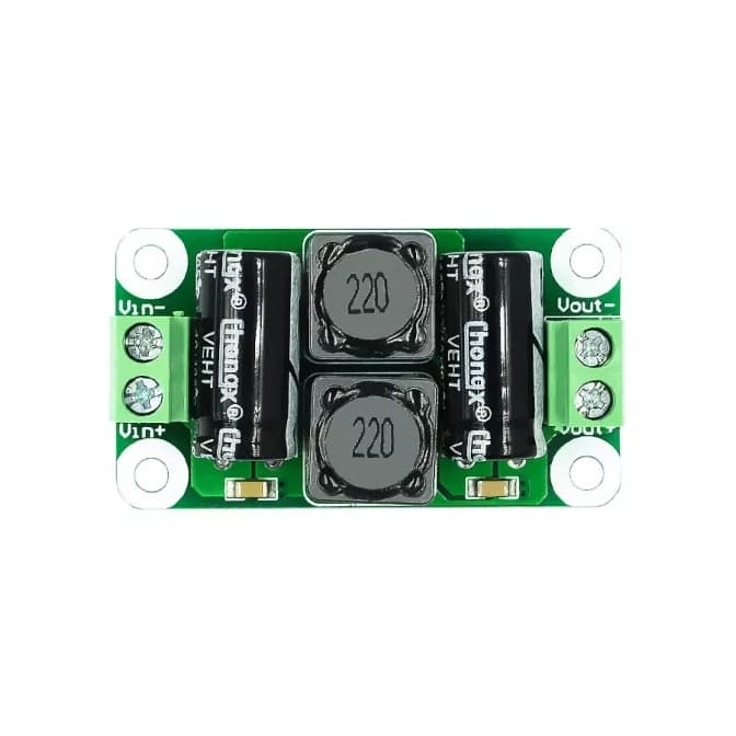 ماژول فیلتر EMI ریپل DC خط تغذیه 60 ولت 6 آمپر (مناسب آمپلی فایر های کلاس D)