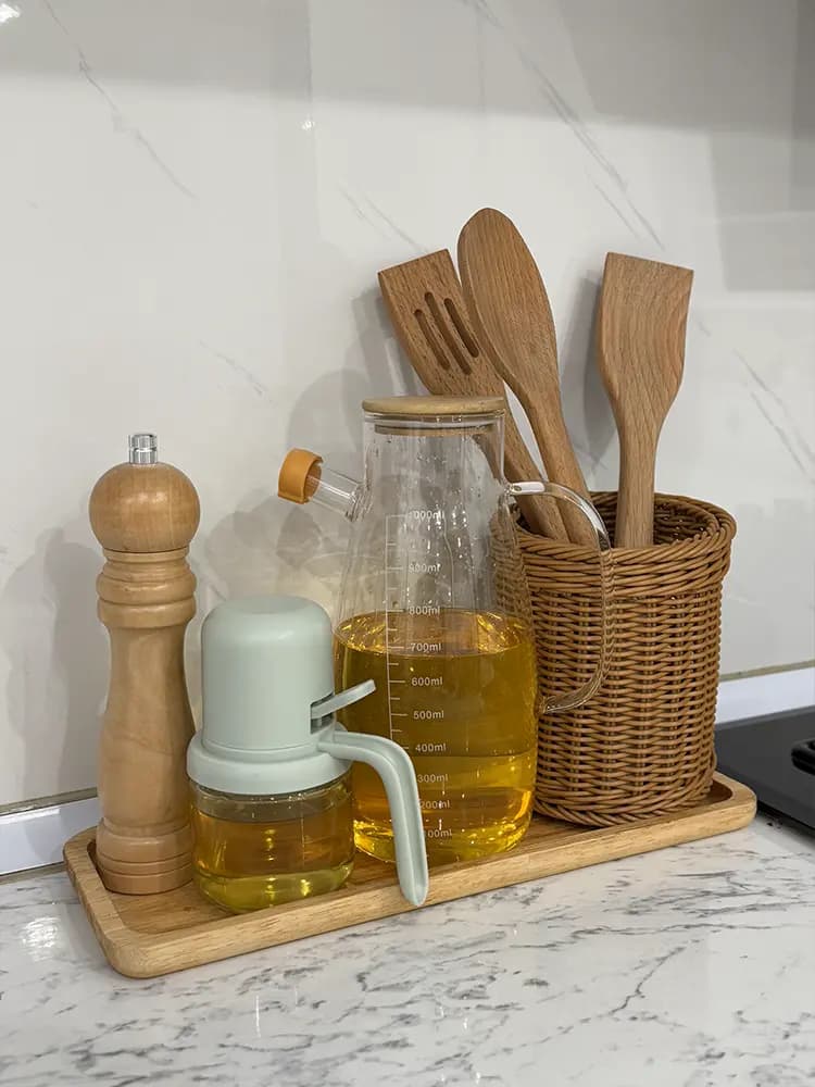 پک اسپری روغن, روغن ریز, استند قاشق و کفگیر چوبی