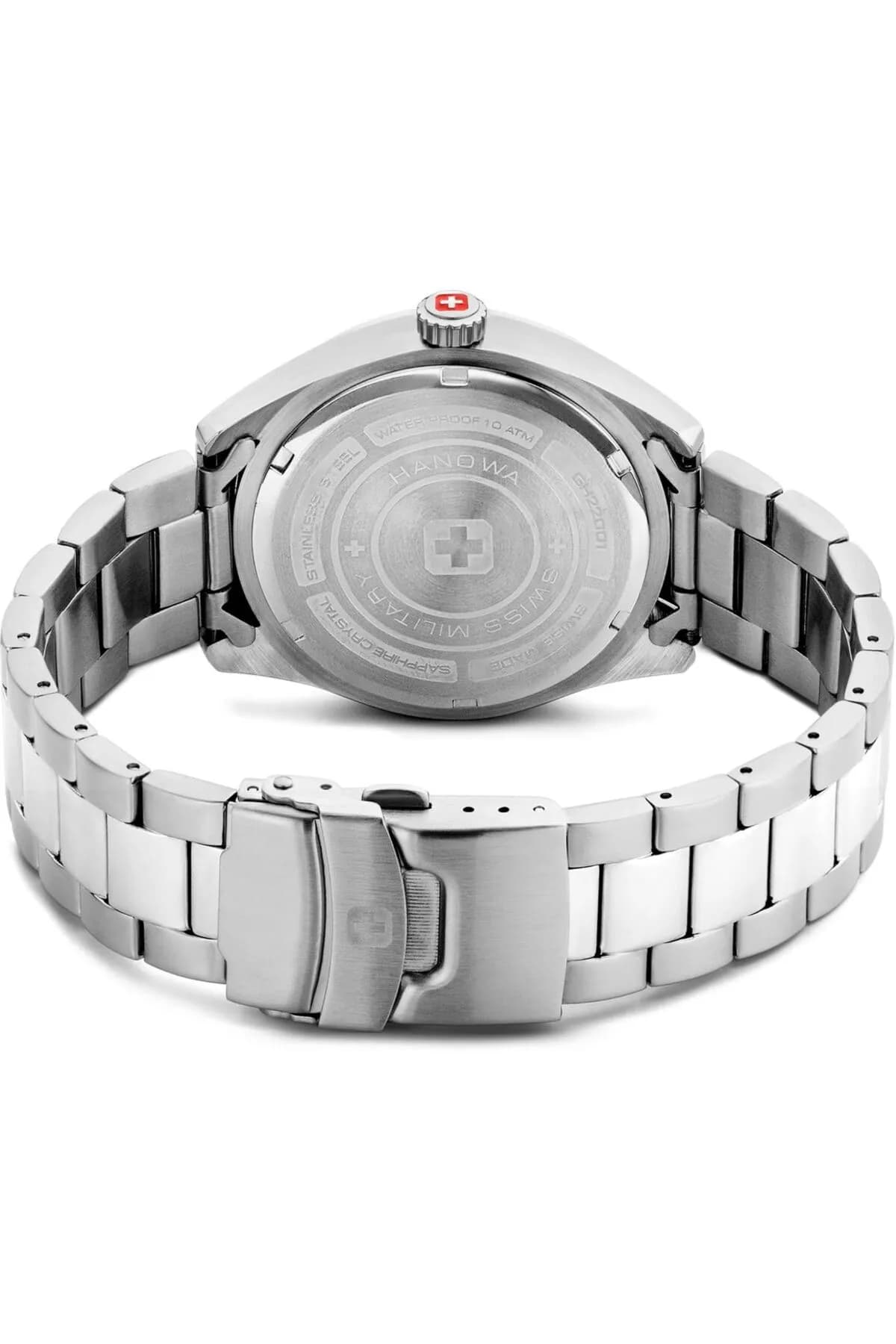 ساعت مچی عقربه ای مردانه سوئیس میلیتاری (SWISS MILITARY) مدل SMWGH2200105 — تصویر ۴