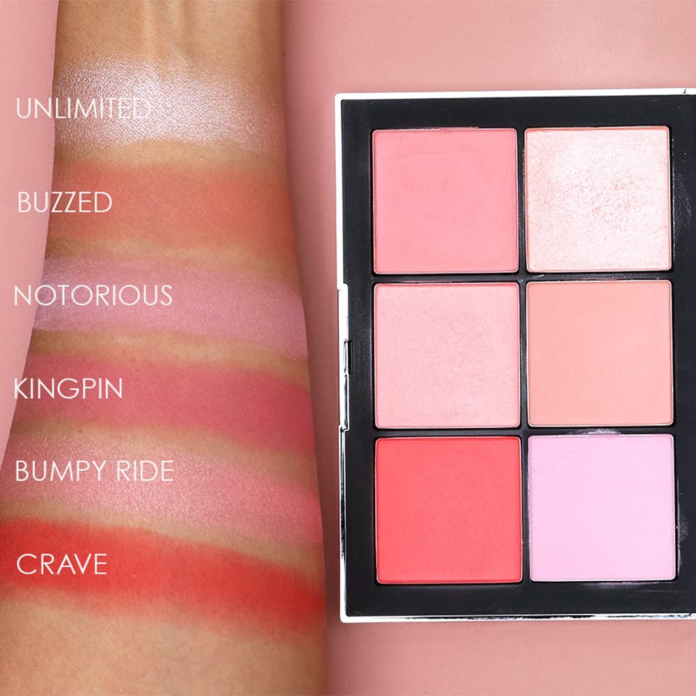 پالت رژگونه نارس Nars مدل Wanted نسخه اصل — تصویر ۲