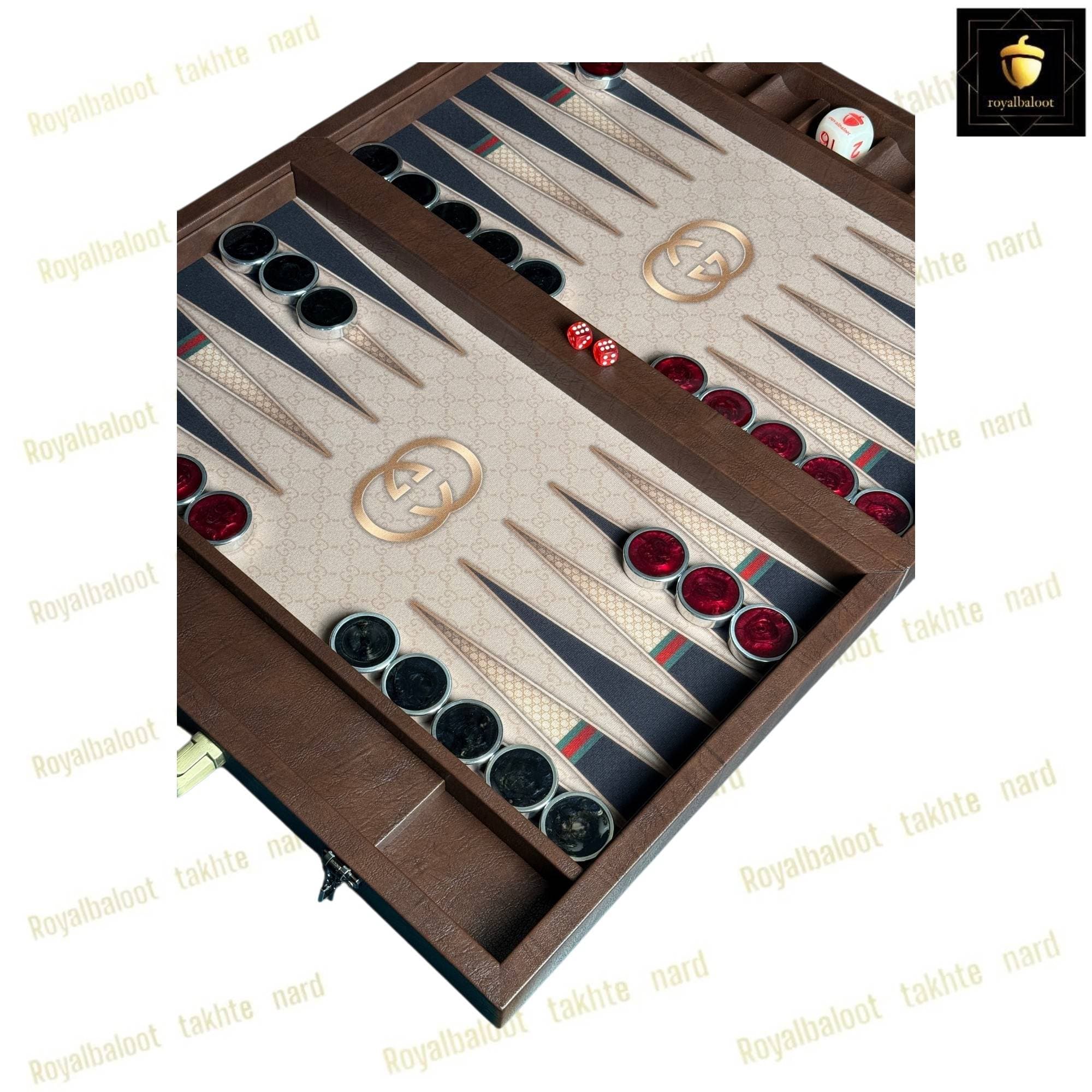 تخته نرد مدرن طرح گوچی کد 651 — تصویر ۷