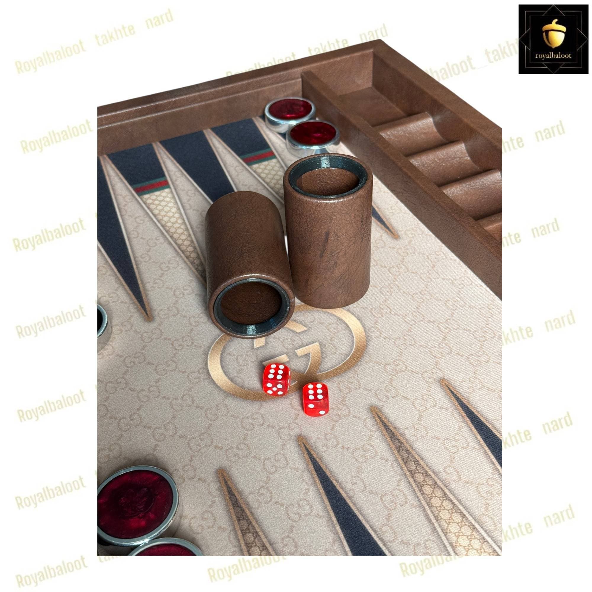 تخته نرد مدرن طرح گوچی کد 651 — تصویر ۴