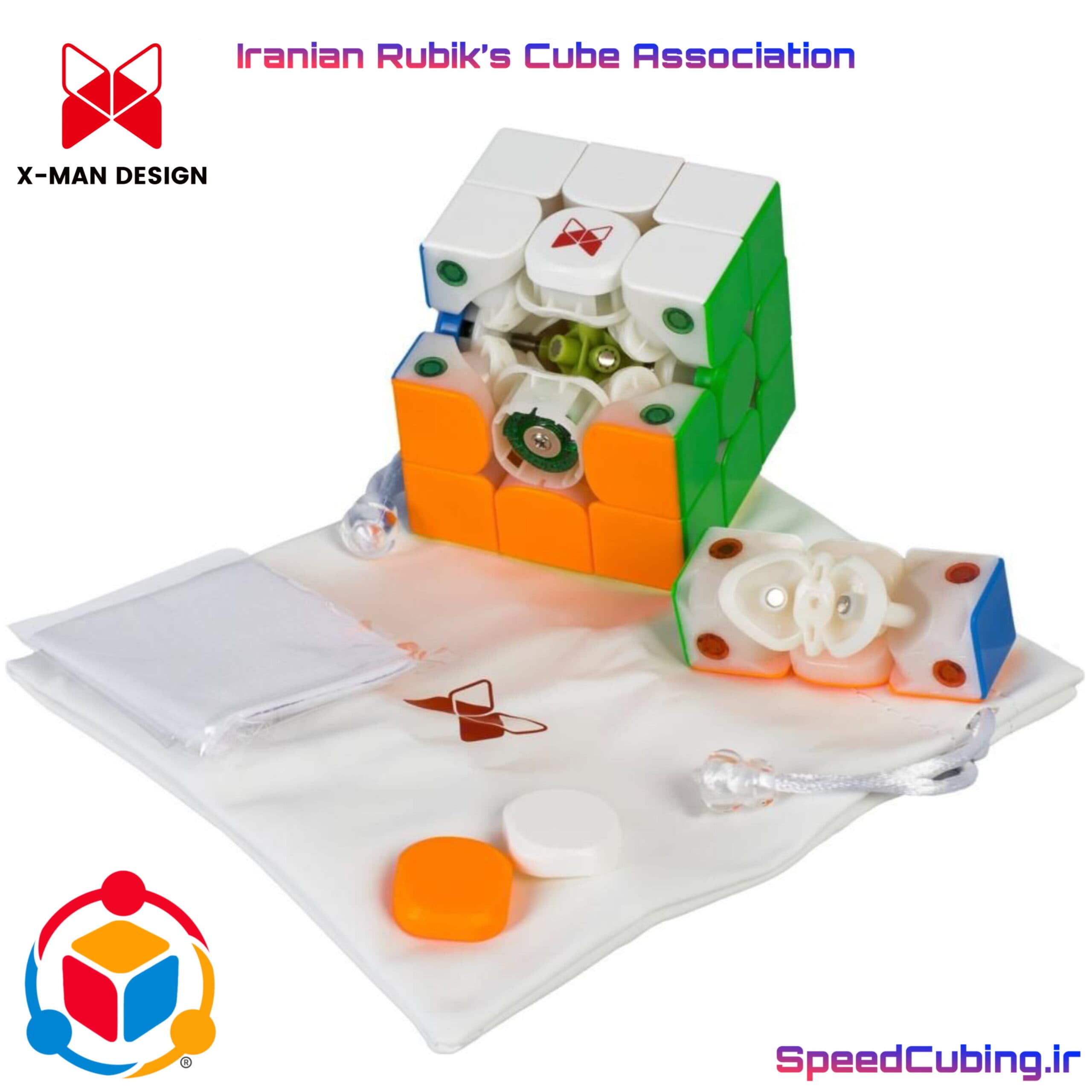 روبیک 3×3 کای وای ایکس من XT3 ورژن 1 مگنت – نسخه فلگشیپ