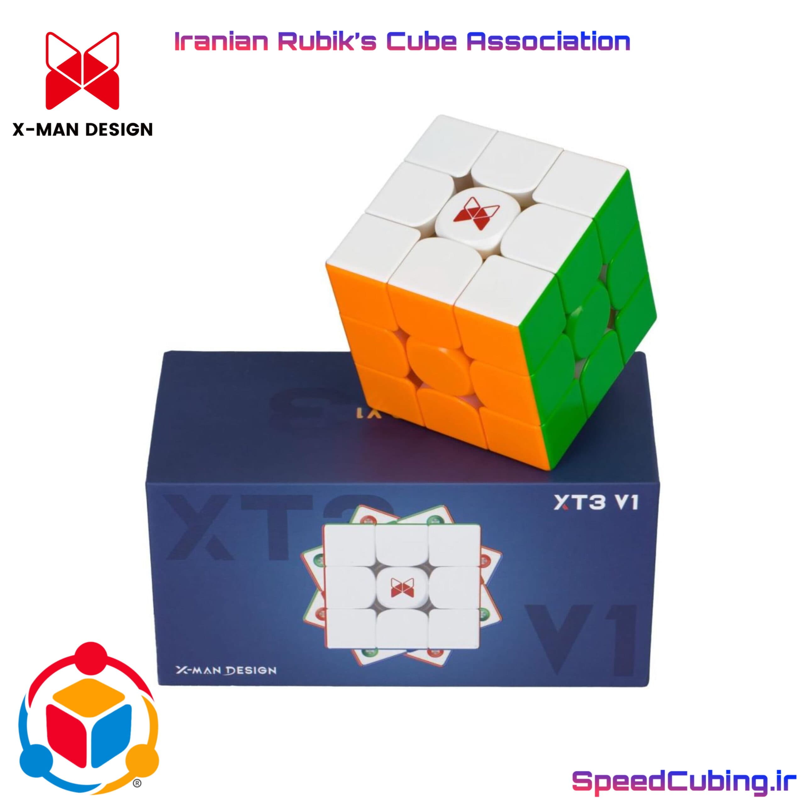 روبیک 3×3 کای وای ایکس من XT3 ورژن 1 مگنت – نسخه فلگشیپ — تصویر ۳