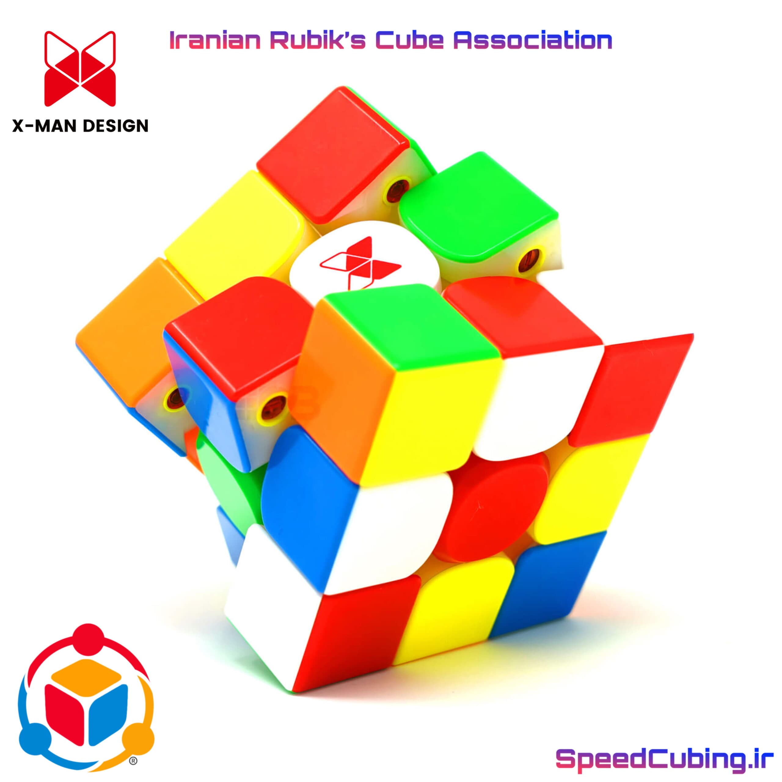 روبیک 3×3 کای وای تورنادو ورژن 3 مگلو – نسخه پایونیر — تصویر ۲