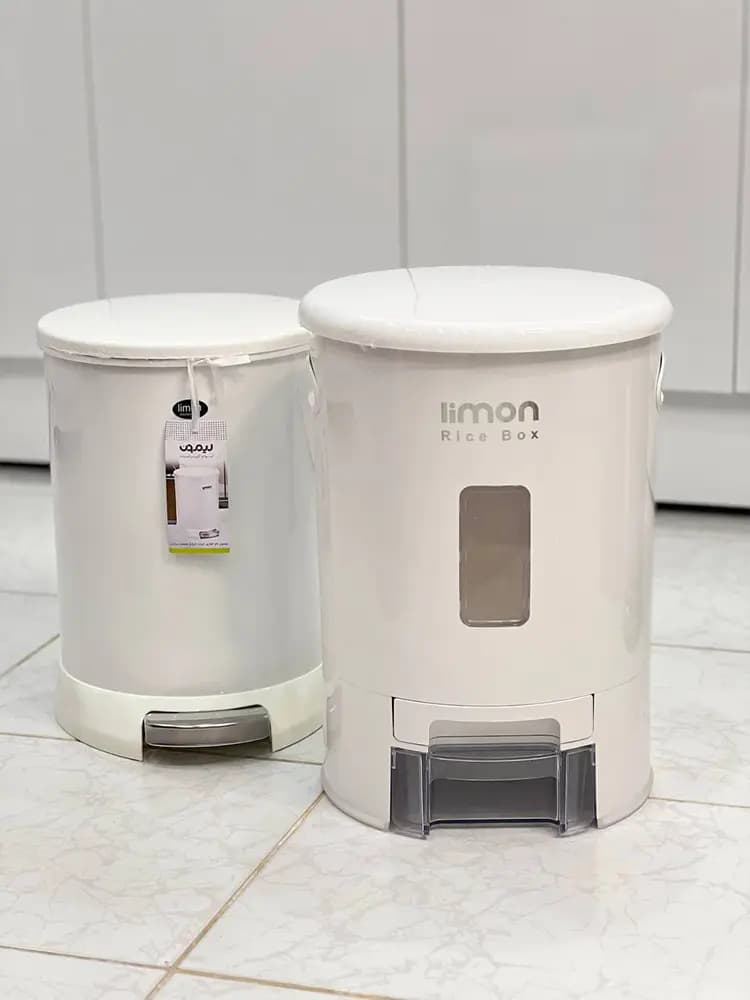 سطل زباله 15 و 20 لیتری لیمون