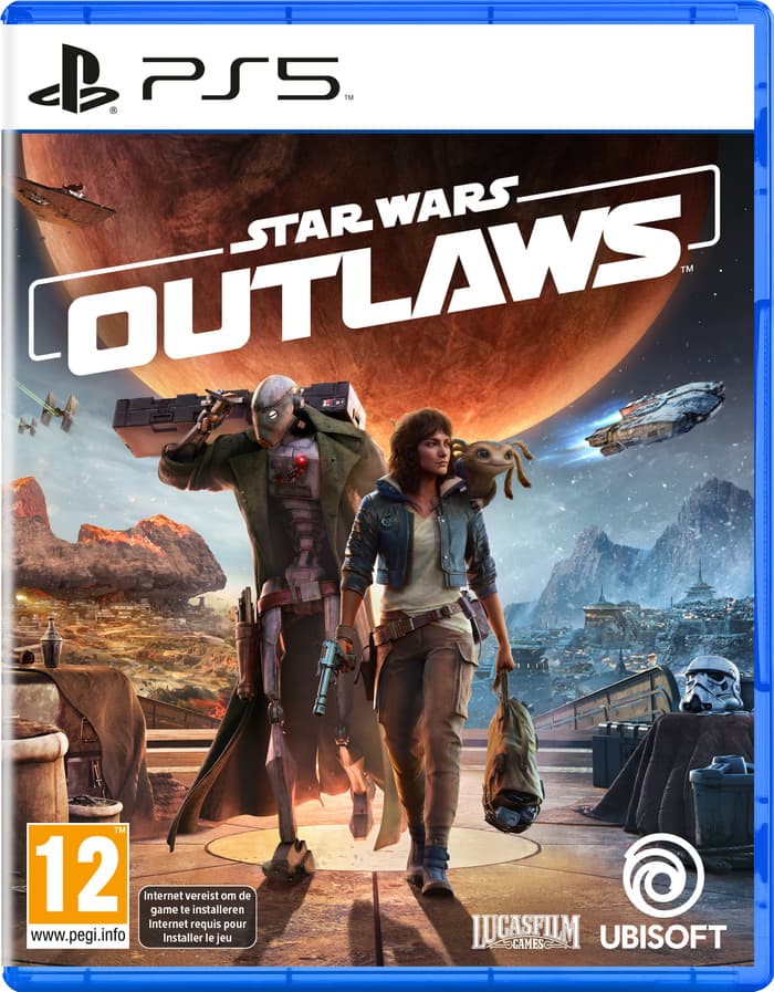 دیسک بازی Star wars outlaws Ps5 استوک – کارکرده