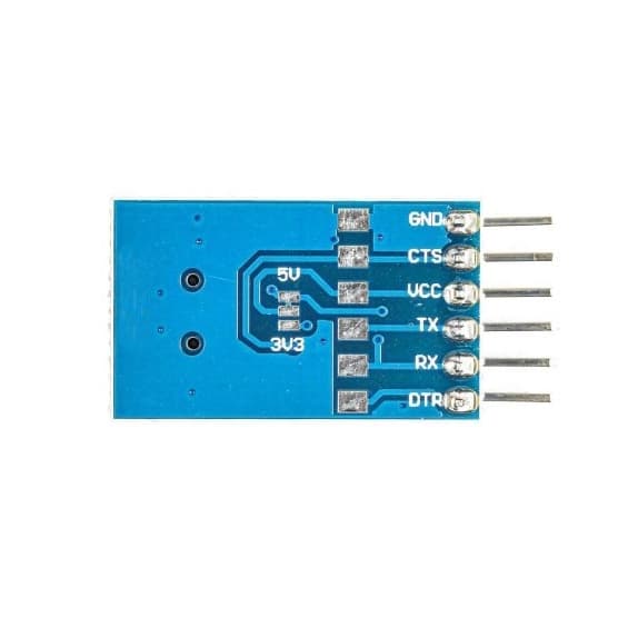 ماژول مبدل USB به سریال FT232RL برد آبی — تصویر ۳