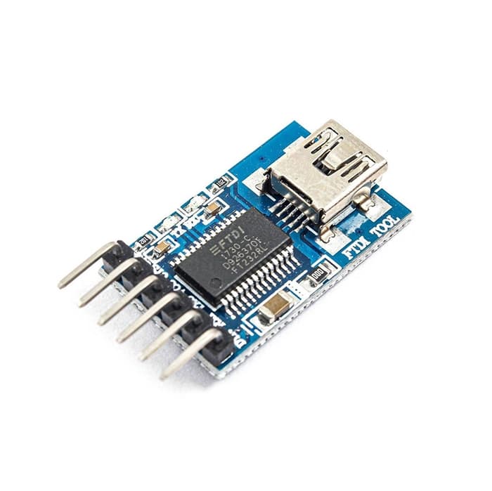 ماژول مبدل USB به سریال FT232RL برد آبی — تصویر ۲