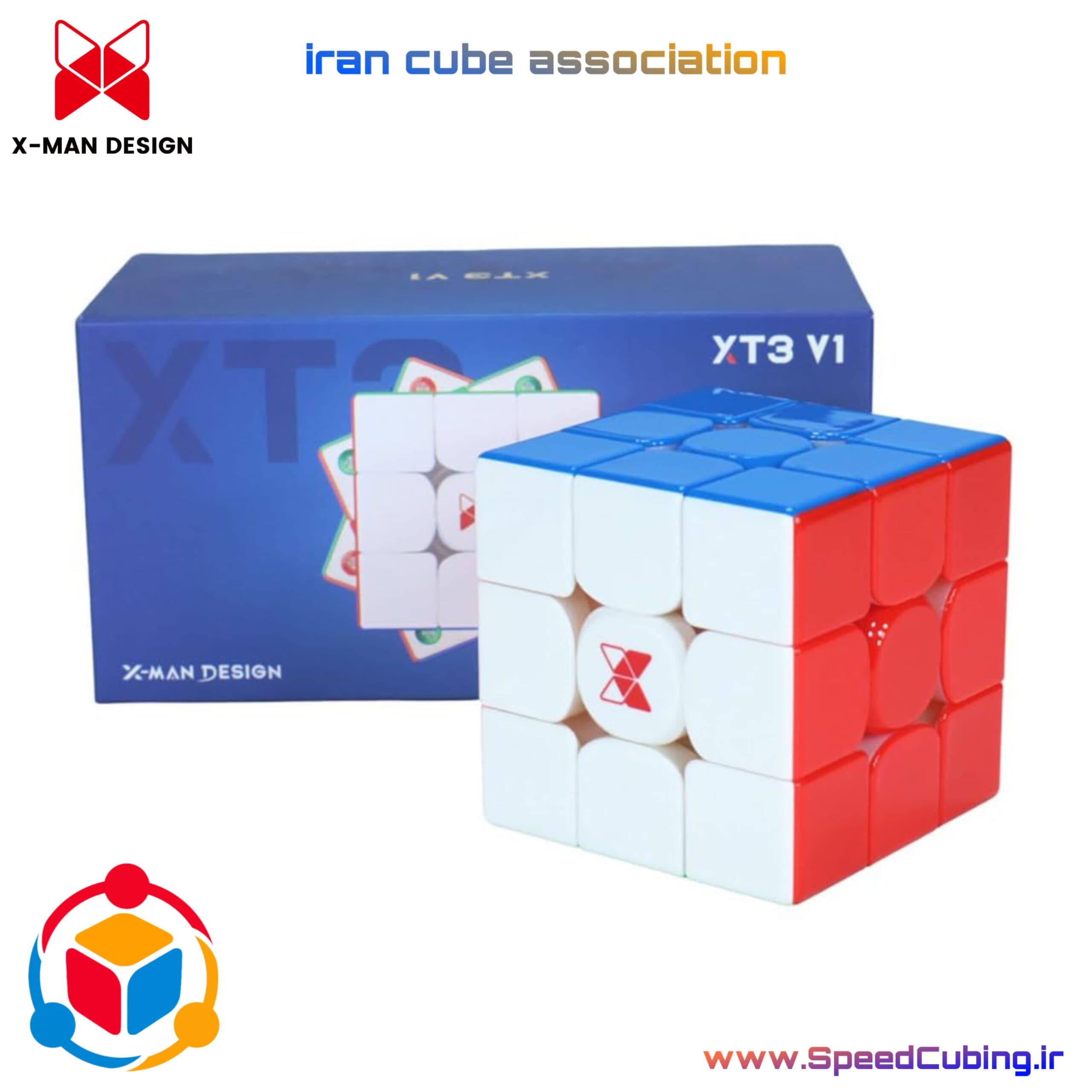 روبیک 3×3 کای وای ایکس من XT3 ورژن 1 مگلو یو وی – نسخه پایونیر — تصویر ۴