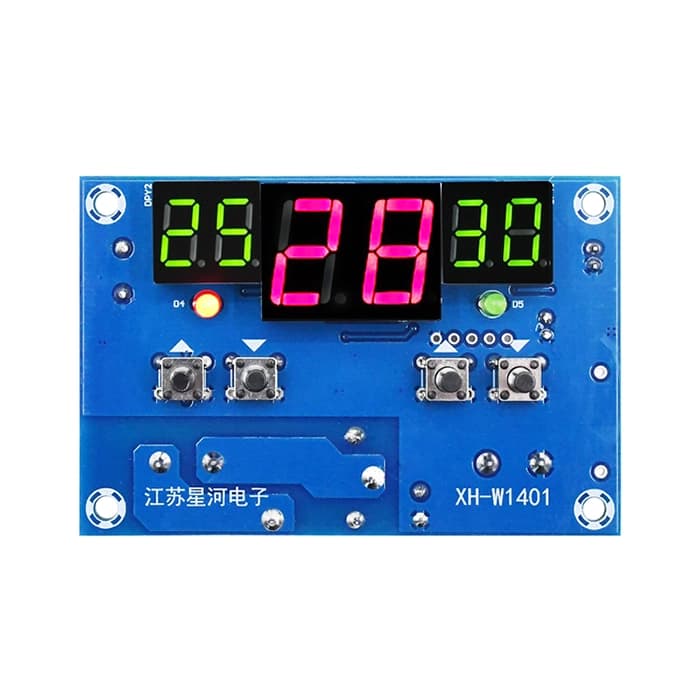 ماژول ترموستات دیجیتال 12 ولت DC مدل XH-W1401