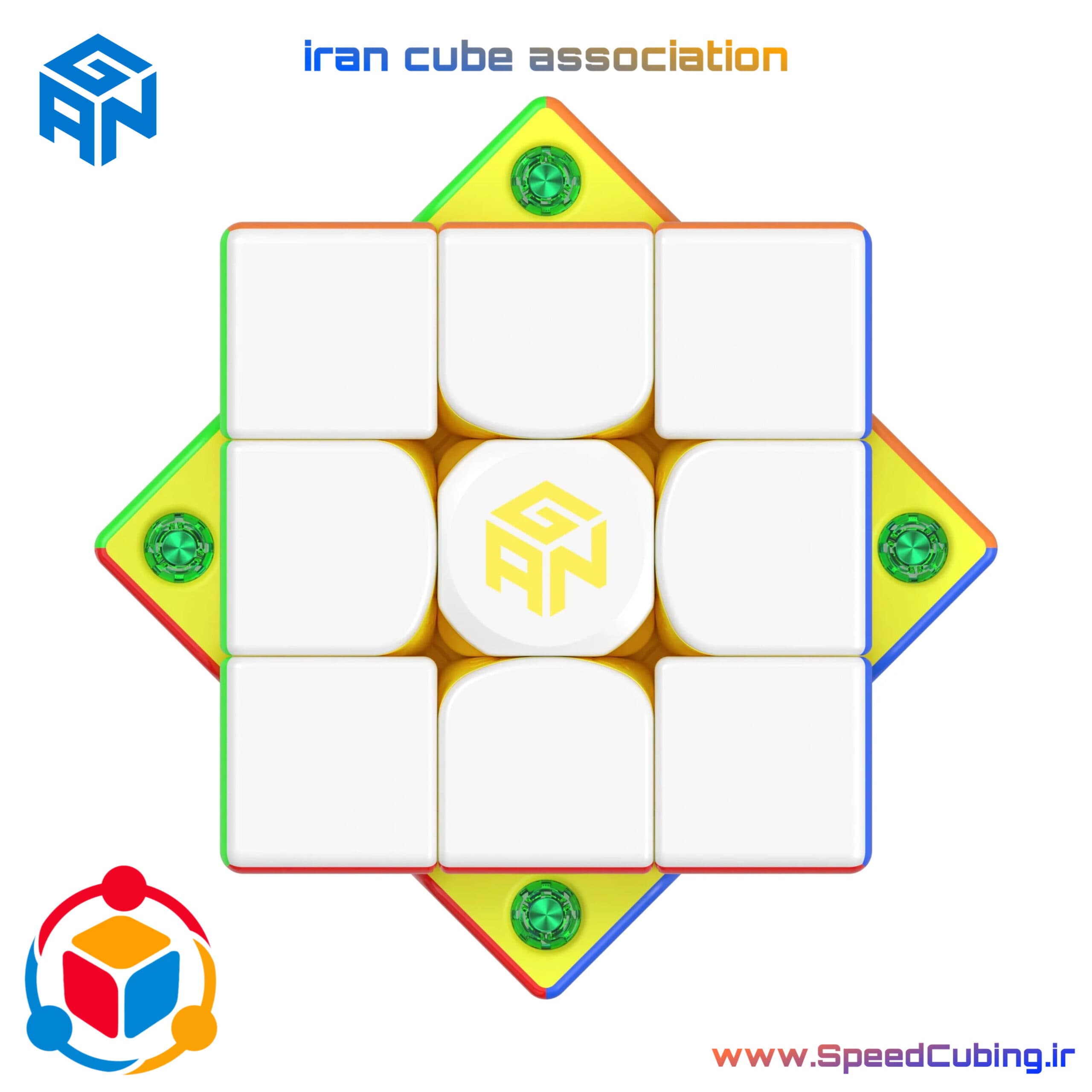 روبیک 3×3 گن 356 ام ای لیمیتد ادیشن 2025 — تصویر ۲