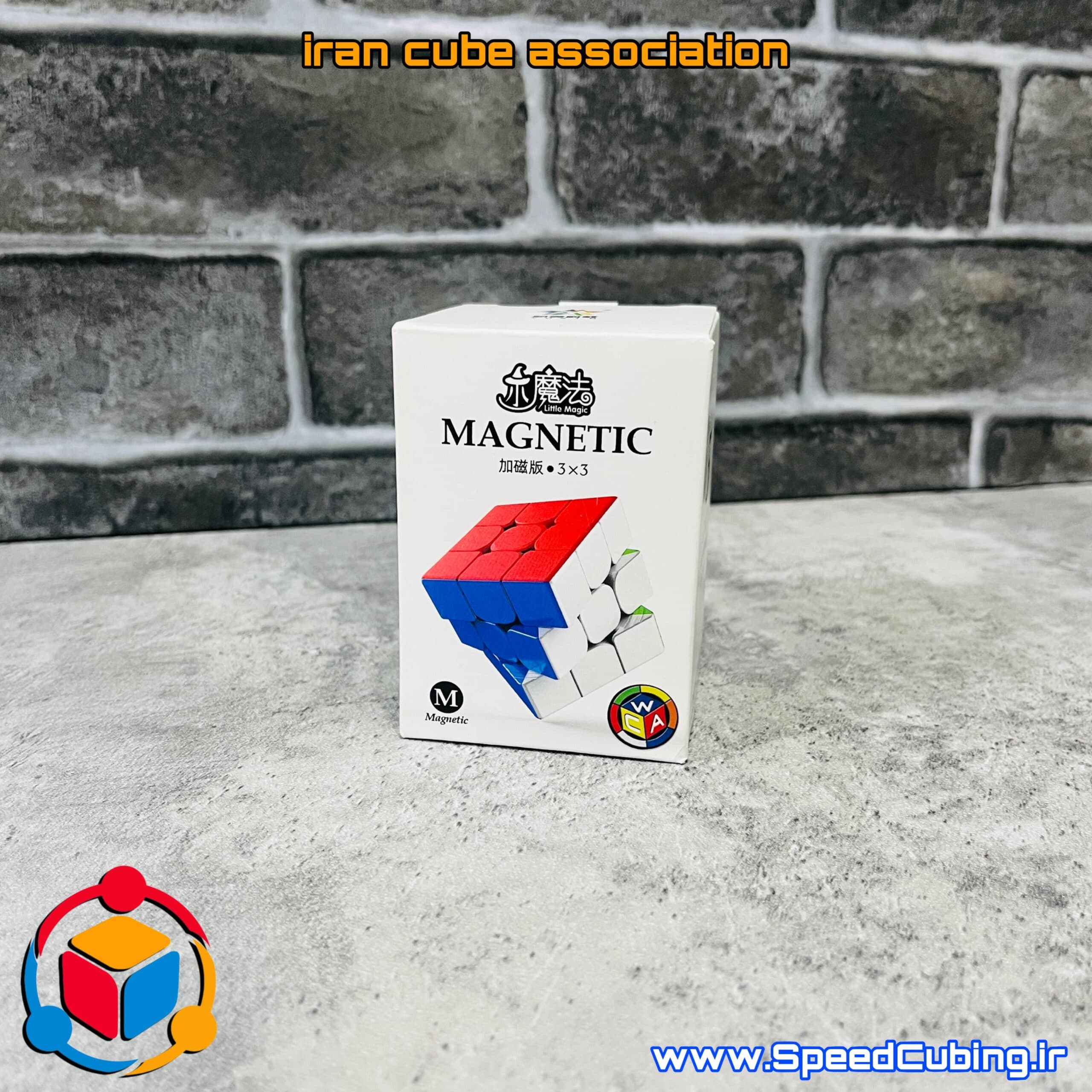 روبیک 3×3 یوکسین لیتل مجیک مگنت — تصویر ۳
