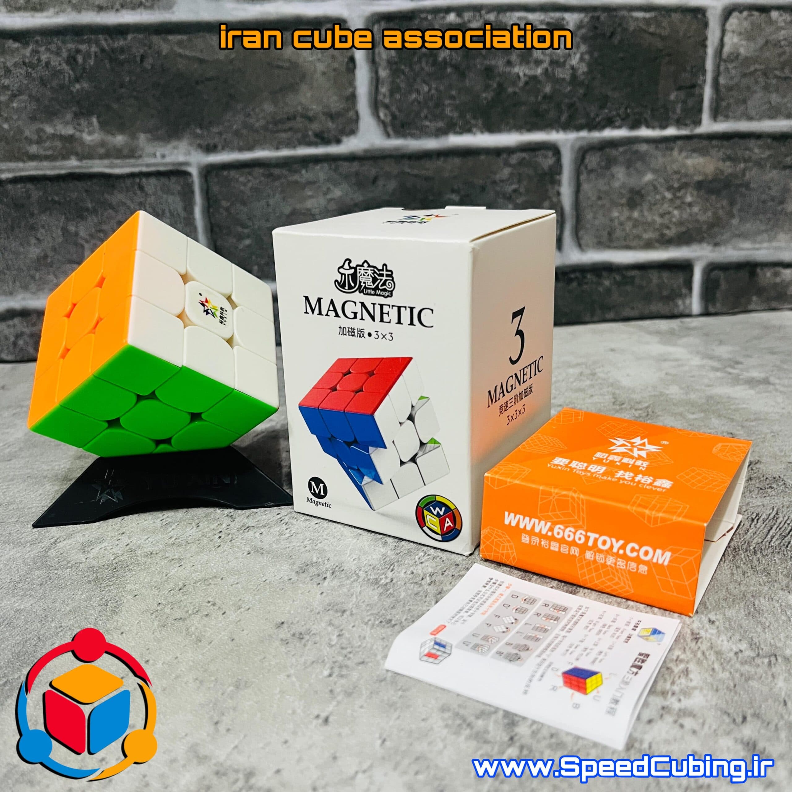 روبیک 3×3 یوکسین لیتل مجیک مگنت — تصویر ۶