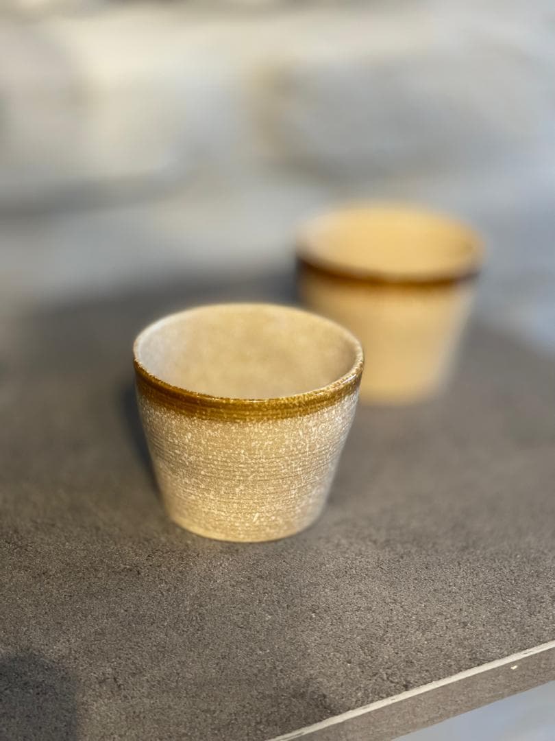 فنجان طرح سنگی