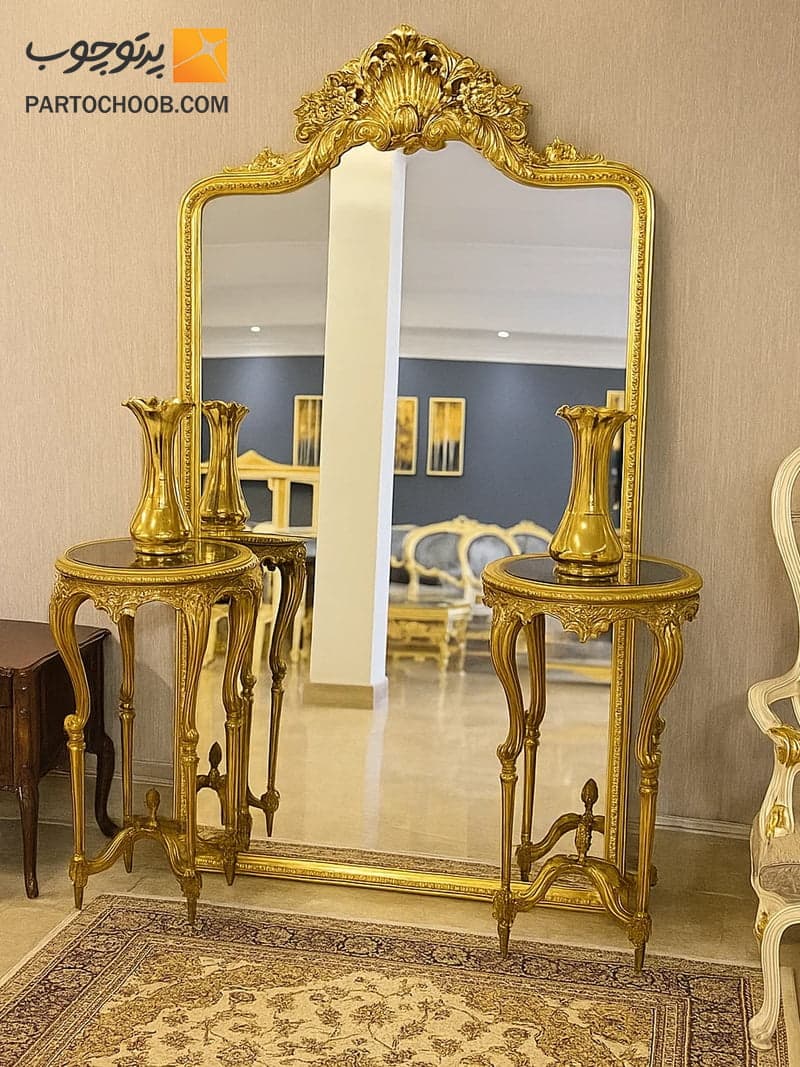 آینه قدی کلاسیک آیسا — تصویر ۳