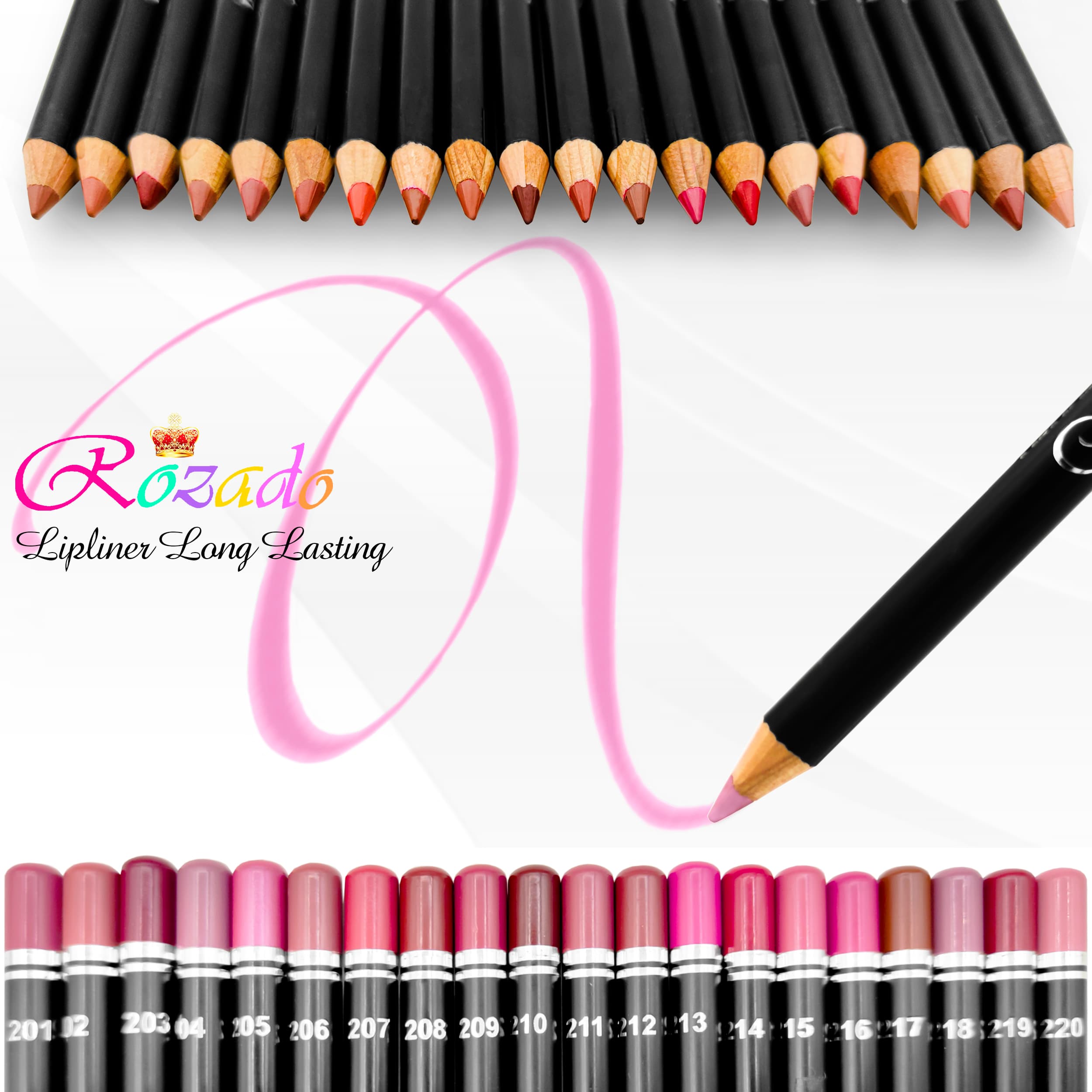 مداد لب رزادو مدل Long Lasting شماره 219 — تصویر ۷