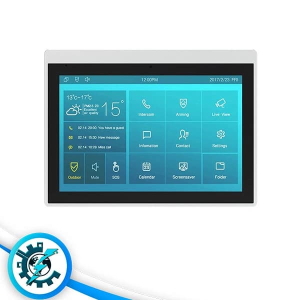 پنل داخلی آیفون تصویری هوشمند AKUVOX مدل IT83A — تصویر ۳