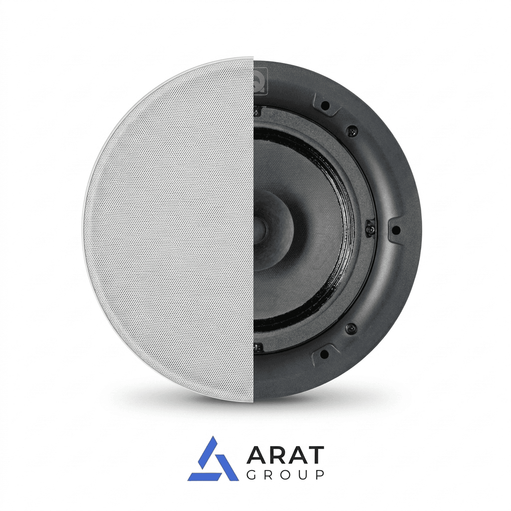 اسپیکر سقفی توکار کیو آکوستیک مدل Qi65C (جفتی)