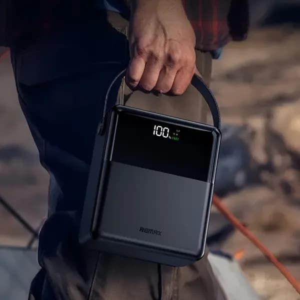 پاوربانک 100000 میلی آمپر 27W ریمکس مدل FP-1 اورجینال — تصویر ۵