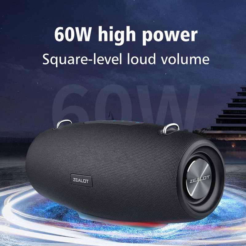 اسپیکر بلوتوثی قابل حمل زیلوت مدل S67 Karaoke — تصویر ۶
