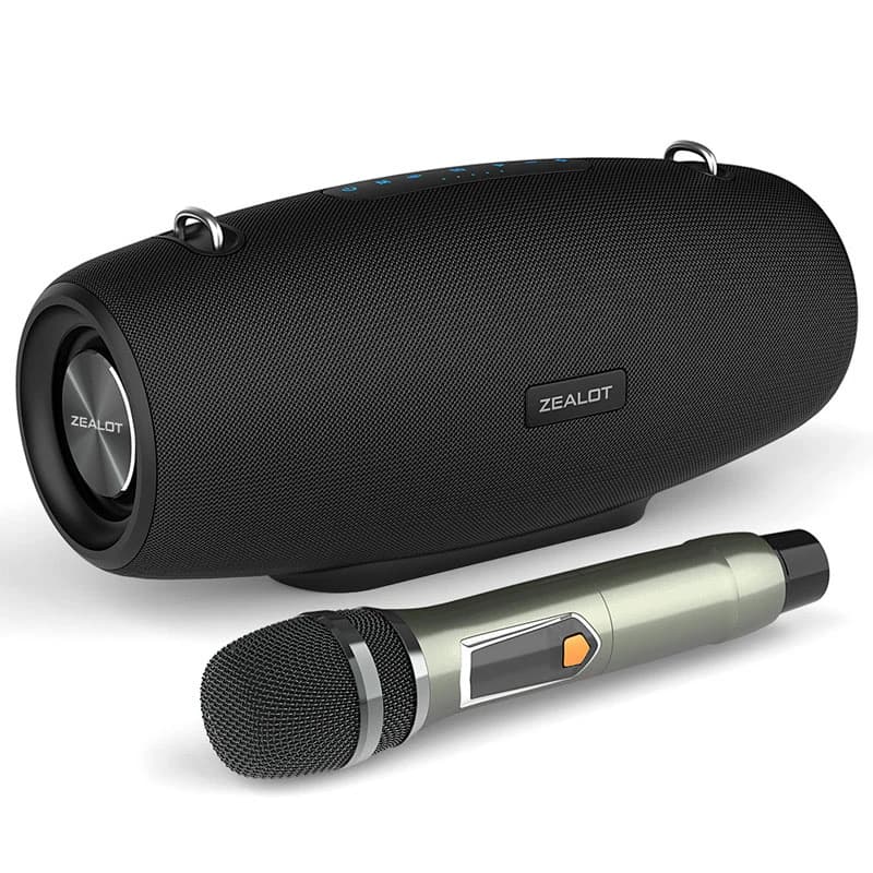 اسپیکر بلوتوثی قابل حمل زیلوت مدل S67 Karaoke — تصویر ۲