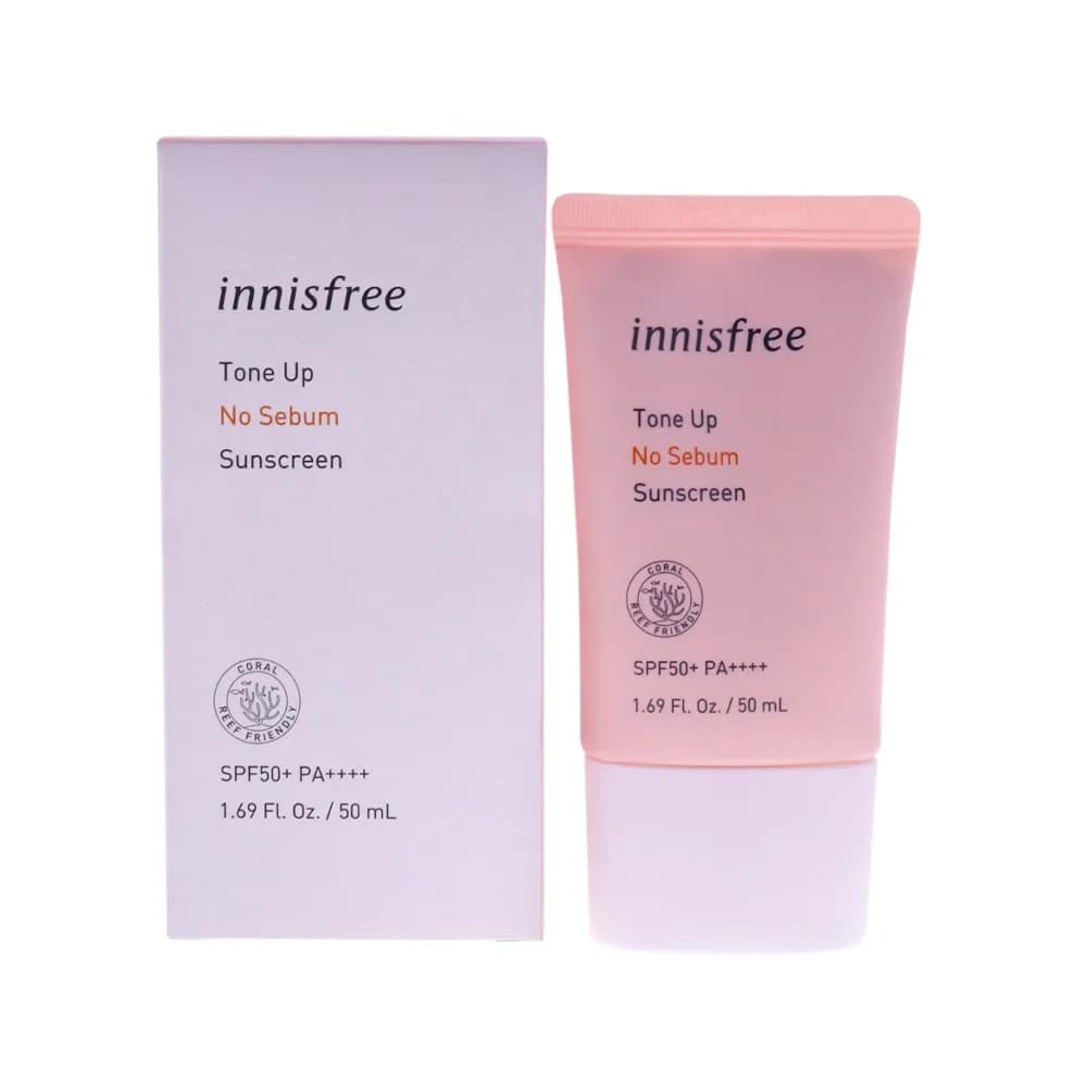 کرم ضد آفتاب اینیسفری مدل Tone Up No Sebum