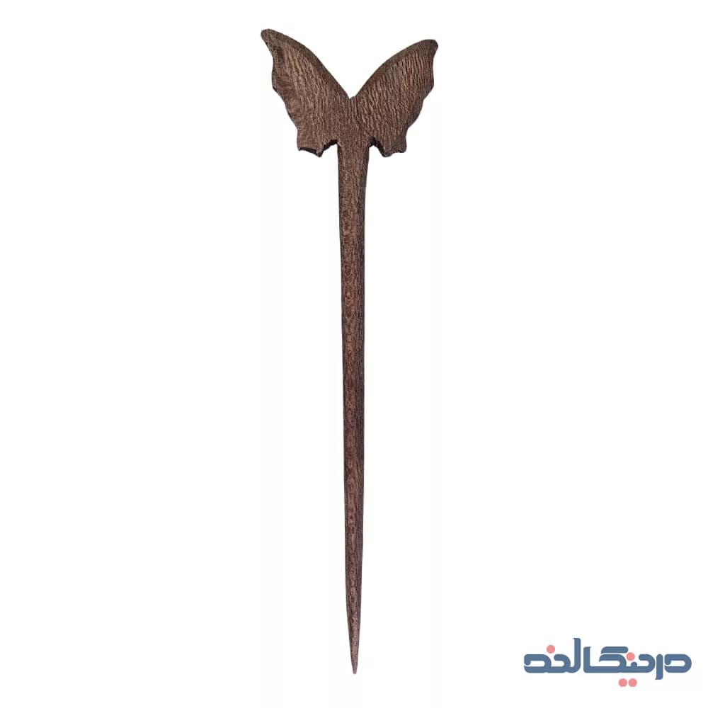 کانزاشی چوبی مدل پروانه Kanzashi