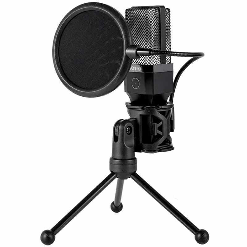 میکروفون رومیزی کندانسور Yanmai مدل X1R RGB — تصویر ۳