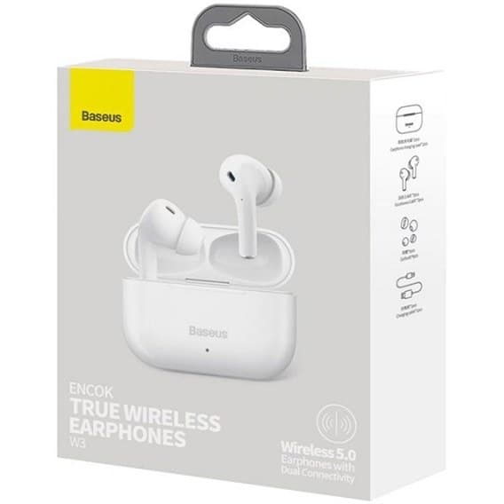 هندزفری بلوتوثی بیسوس مدل Baseus Encok W3 — تصویر ۲