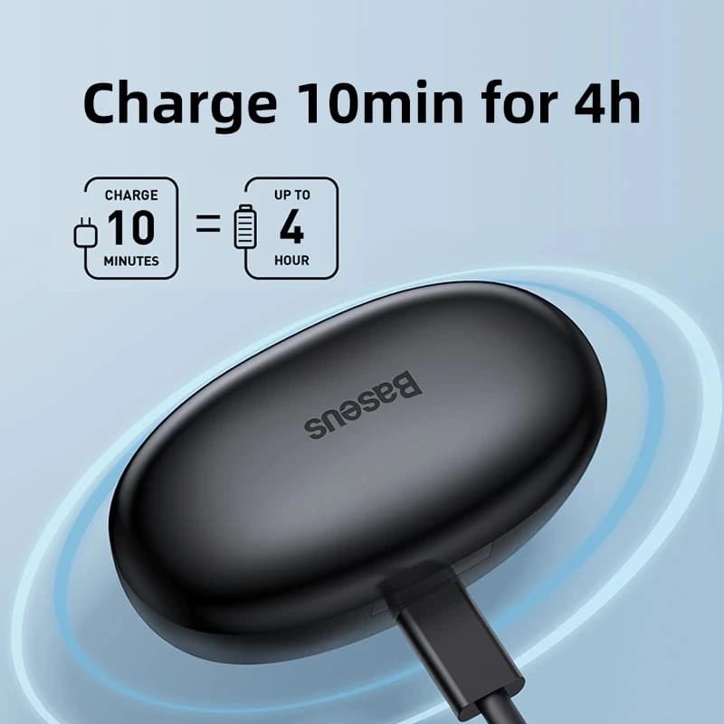هدفون بی سیم بیسوس مدل W11 — تصویر ۶