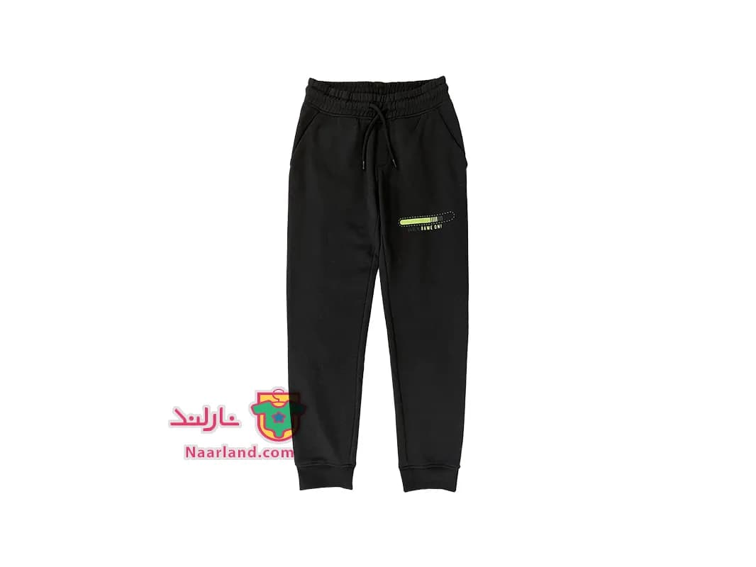 شلوار اسلش دورس Peppetrs آلمان مشکی طرح Gamer