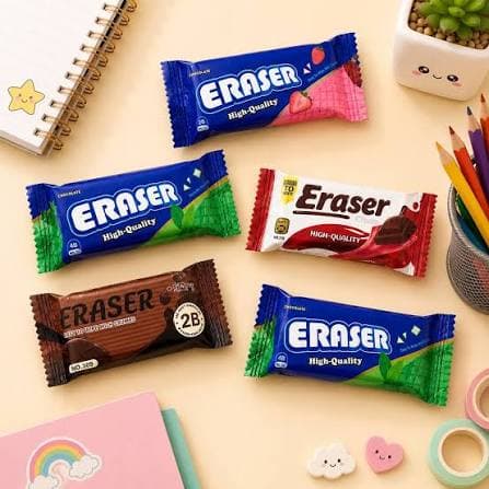 پاک‌کن شکلاتی Eraser