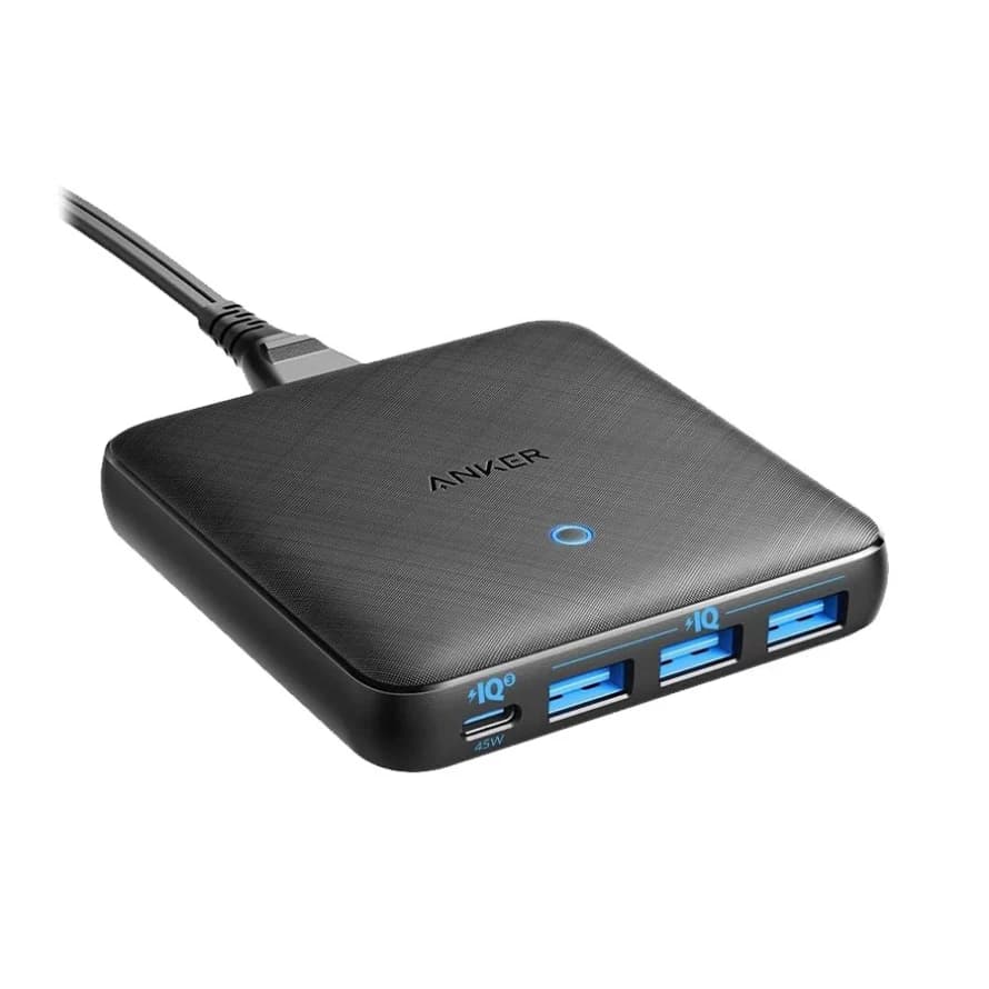 هاب شارژ 4 پورت 65 وات انکر Atom III Slim A2045