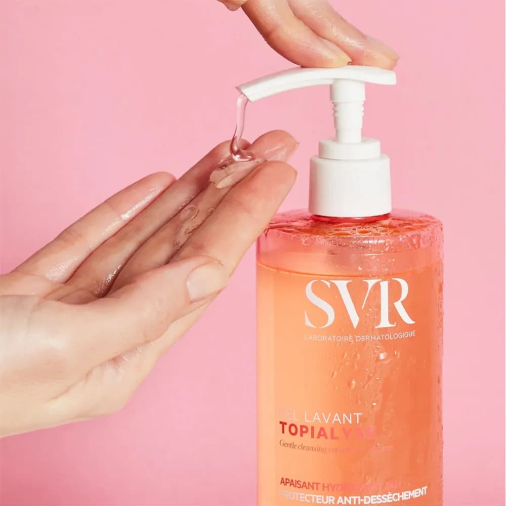ژل شستشو صورت اس وی آر SVR مدل Topialyse حجم 400 میلی لیتر اورجینال خرید نمایندگی — تصویر ۳