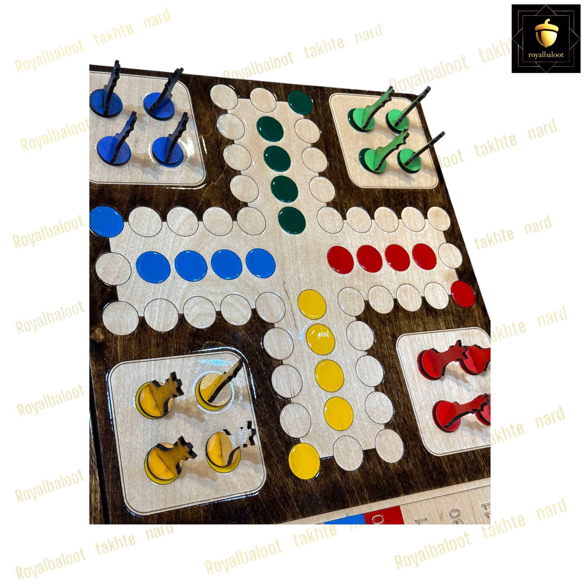 پک پنج بازی چوبی معرق کد 397 — تصویر ۸