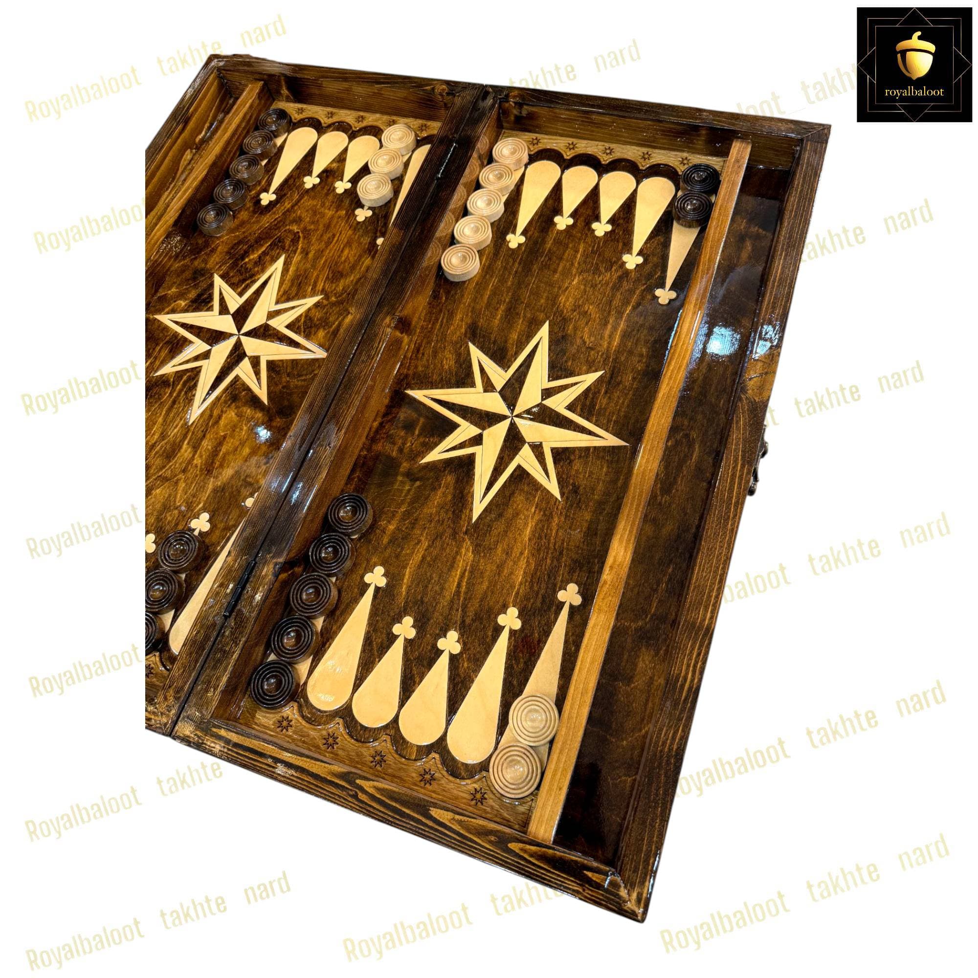 پک پنج بازی چوبی معرق کد 397 — تصویر ۴
