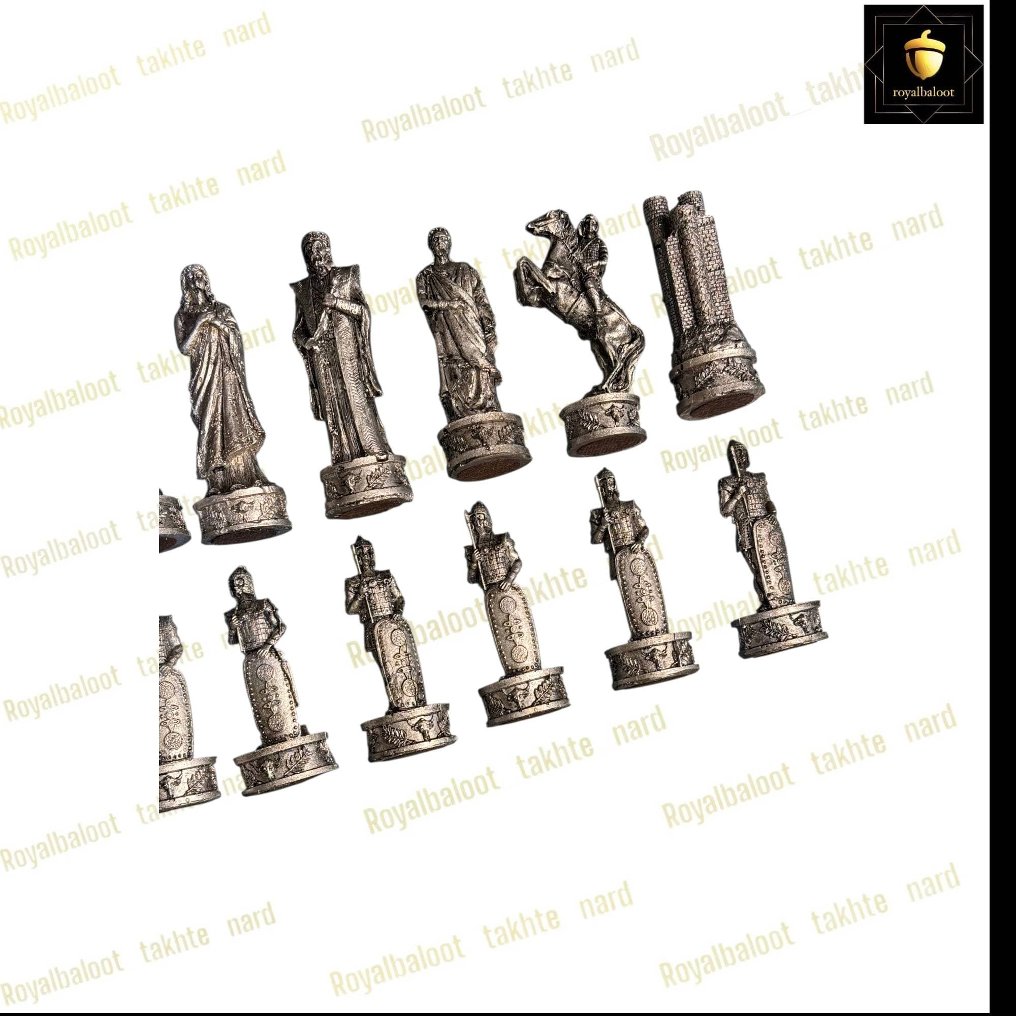مهره شطرنج پلی استری طرح اشکانیان کد 545 — تصویر ۳