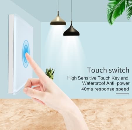 کلید هوشمند تک پل لمسی WIFI برند BELLER — تصویر ۵