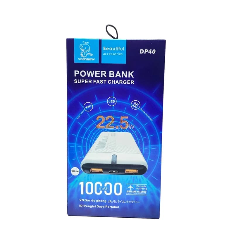 پاوربانک دنمن مدل DP40 ظرفیت 10000 میلی آمپر ساعت — تصویر ۳