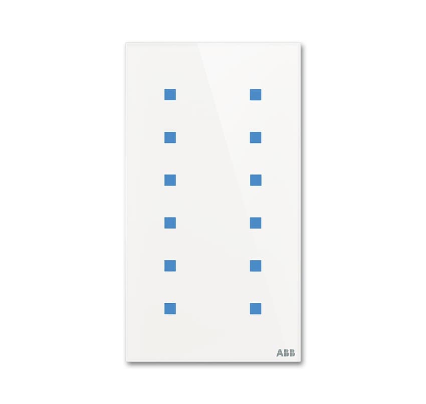 کلید هوشمند KNX دوازده پل TACTEO برند ABB — تصویر ۳